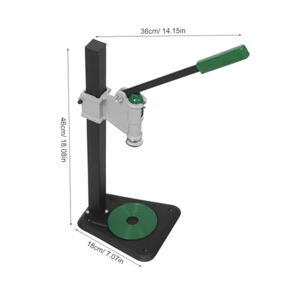 VALICLUD Manual 7.8"-18.3" Detachable Construction, Design Iron Height Beer Bottle Capper with Adjustable and Stable Tabletop Base for 26mm/29mm Crown Caps for Homebrew Kitchen