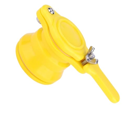 AUNMAS Honey Gate Valve, Food Grade Beekeeping Supplies, Regulates Honey with Removable Bracket for Buckets Jars Bottling Tanks