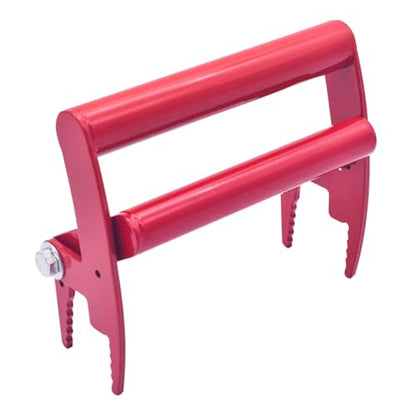 Bee Hive Frame Grip Beehive Frame Holder Bee Nest Box Frame Holder Lift Gripper Beehive Clip Holder Beekeeping Capture Frame Gripper Bee Hive Tools Red for Beekeeeper(13x11cm) - size: 13x11cm