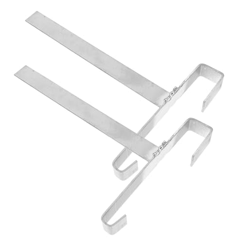 Toyvian 2pcs Stainless Steel Beekeeping Frame Holder Stand Detachable Bee Frame Support Tool for Hive Tool Storage Efficient Organization Supplies for Beekeepers