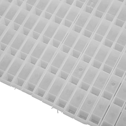 20 Pcs Metal Frame Beehive Spacers, Plastic Hive Spacer Tool for Even Beekeeping in 9 Frame Super or Brood Boxes