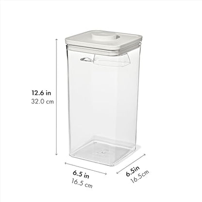 OXO Pet POP Container with Scoop — 6.0 Qt/5.7 L - color: Whisker Gray, size: 6 Qt