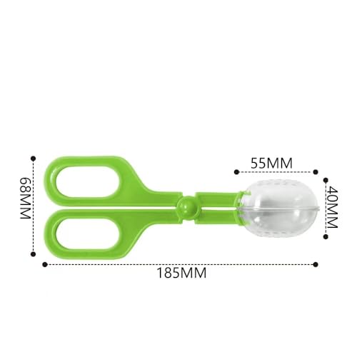 2Pcs Beekeeper Plastic Queen Cage Clip Bee Catcher Beekeeping Tool Isolation Room(Green) - color: Green