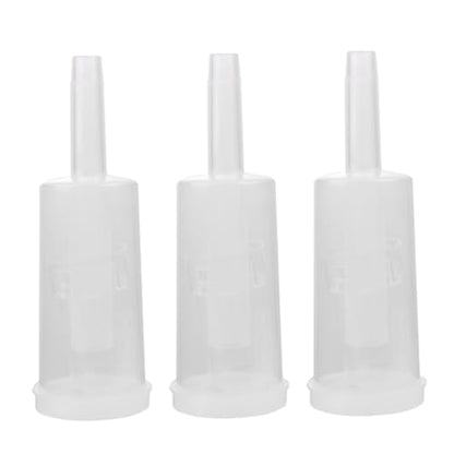 LABRIMP 3pcs Plastic Brew One-way Valve for Home Brewing Wine Stoppers for Preserving Easy to Use Clean Automatic Gas Release for Juice Wine Making