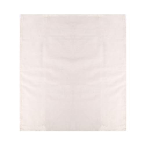 Bless International Premium Cotton Cheese Cloth Ultra Dense Butter Muslin For Straining Nut Milk Crafts & More 20x20 Inch 2 Hemmed Edges Grade 100 XL Unbleached & Reusable Off White - size: 20x20 Inch (1 Piece)