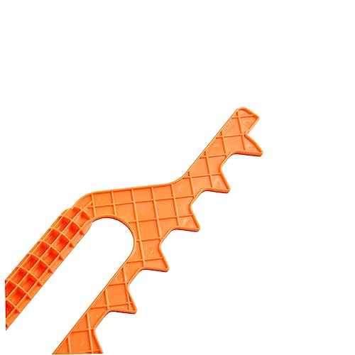 Kisangel Beekeeping Distance Measurement Rake Frame Spacer Tool for Beehive Management Essential for Accurate Hive Setup and Maintenance Yellow Plastic Design