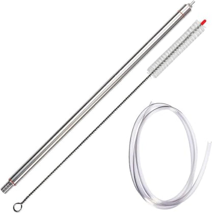 30 Liter 6 Gallon Conical Fermenter with Bottle Filler and Mash Paddle, 304 Stainless Steel Fermentation Tank for Homebrew Carboy. Wine Beer Kombucha Wine Making; Home Brewing Equipment