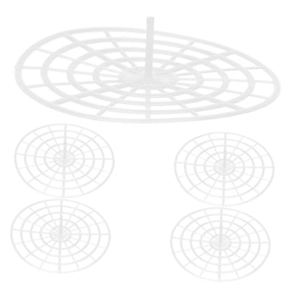 Zerodeko 5pcs Round Mesh Jar Fermentation Kit Press Plates for Pickling and Kimchi Tool for Vegetables Canning Enhances Flavor Absorption Easy to Clean and Store