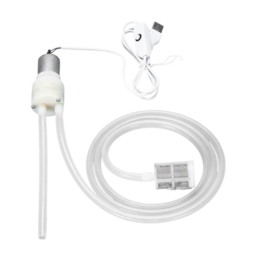 MagiDeal Wine Transfer Pump,Electric Siphon Self Priming Pump,Leakpoof,Low Noise Multipurpose Compact Portable for Bottling for Beer, 200cm Tube