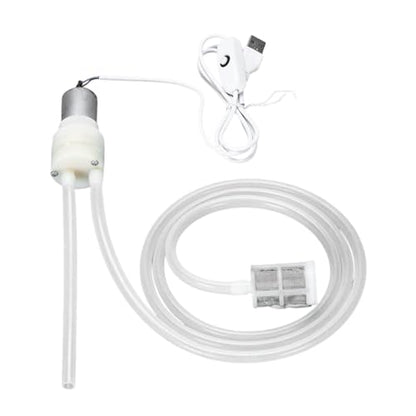 MagiDeal Wine Transfer Pump,Electric Siphon Self Priming Pump,Leakpoof,Low Noise Multipurpose Compact Portable for Bottling for Beer, 200cm Tube