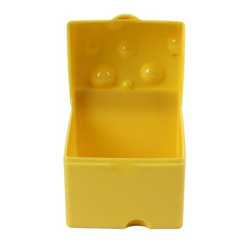 Cheese Storage Container, Airtight ABS Odor Free Easy to with Smooth Surface for Household Refrigerator Organization