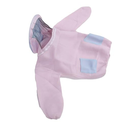 Beekeeping Jacket with Veil for Women | Breathable Mesh Cotton & Ventilated Design | Bee Suit for Apiary Inspection/Honey Harvesting | Secure Cuffs & Lightweight