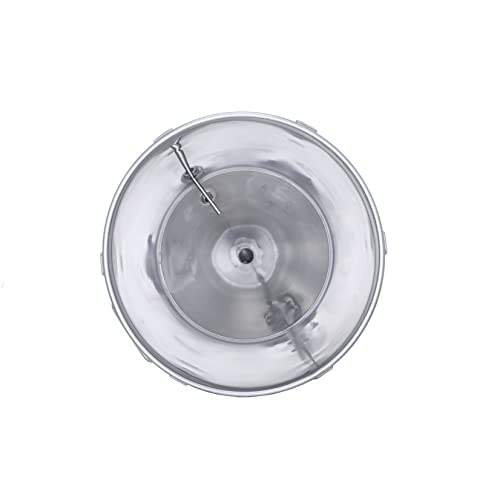 Stainless Steel Conical Fermenter 17 Gallon | Homebrew Beer & Wine Making Tank | Wide Mouth with Lid & Airlock Fermentation tank| 304 SS, Durable & Easy Clean (Home Brewing Equipment)