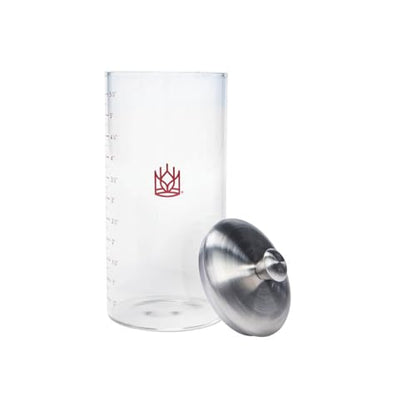 King Arthur Baking Company Petite Glass Sourdough Storage Crock With Lid And Spatula, Borosilicate Glass, 1-Pint Capacity - size: 1-Pint, Glass