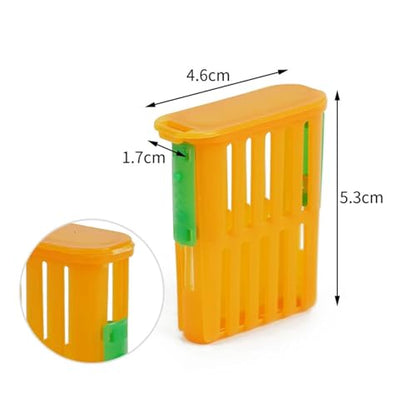 Queen Bee Cage 80Pcs Queen Bee Post Cage Beekeeping Queen Cages Move Transmit Grid Box Bee Marking Cage Beekeeping Tools Queens Shipping Box for Beekeepers