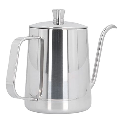 600ml 304 Stainless Steel Coffee Kettle Pour Over Coffee Pot for Home Kitchen Coffeemaker Carafes