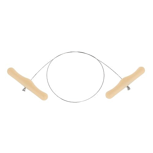 Cheese Cutter with Wire - Cheese Slicer Wire 17.7 Inch - Slicers/Strings for Block Cheese with Handles, Stainless Steel