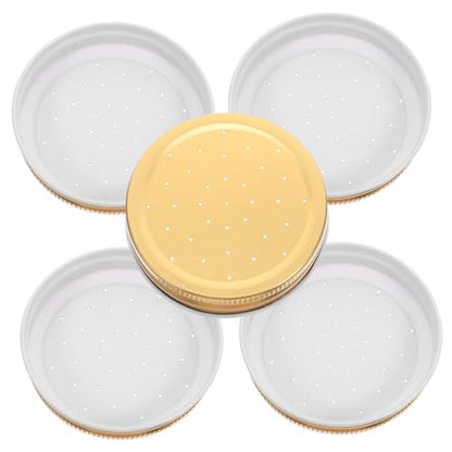 Outanaya 5pcs Bee Water Feeder Lids for Beehive Entrance Easy to Install Reusable Watering Station Versatile Beekeeping Supplies for Hydration and Feeding Needs