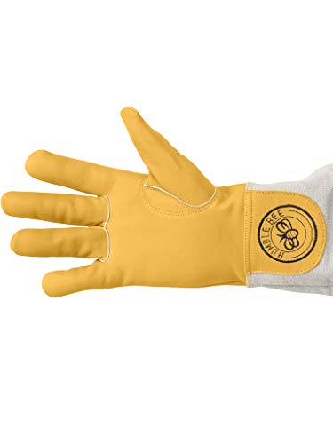 Humble Bee 111 Cowhide Beekeeping Gloves with Extended Sleeves - size: 3X-Large