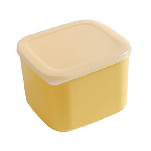 TOPINCN Plastic Cheese Storage Container with Airtight Lid, Food Storage Box for Fridge, Large Capacity Container for Vegetables Fruits and Cheese (L) - size: L