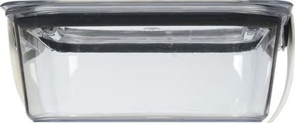 Rubbermaid Brilliance Food Storage Container, Large, 9.6 Cup | Clear | Pack of 2 - size: 9.6 Cup