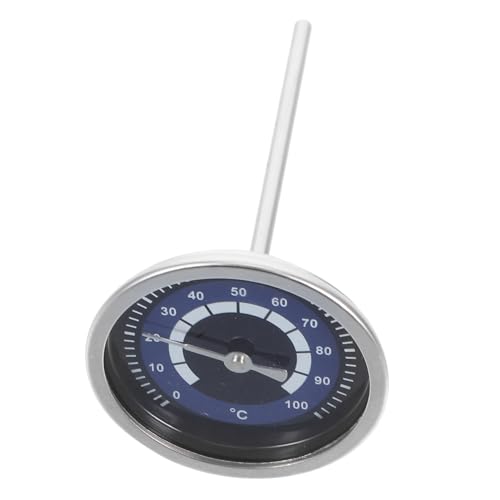 ULTECHNOVO High Precision Stainless Steel Temperature Gauge Instant Read Thermometer for Kettles Effortless Installation User Friendly Dial for Home Brewing Cooking