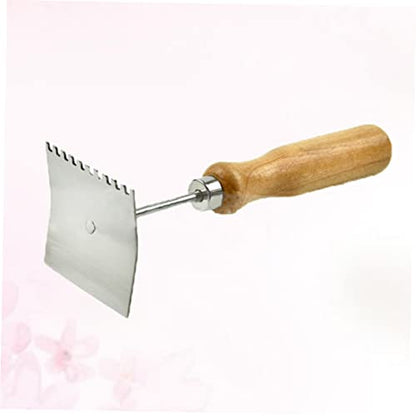 BESPORTBLE 2pcs Queen Hive Shovel Beekeeper Hive Cleaner Handle Heavy-Duty Scraper Tool for Efficient Beekeeping