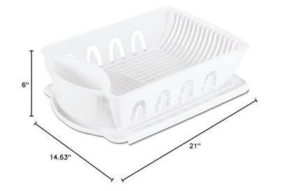 Sterilite 06418006 Ultra Sink Set - White