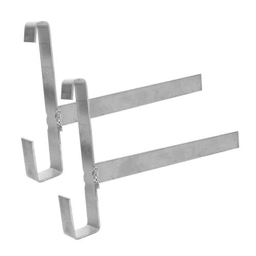 BESPORTBLE 2pcs Stainless Steel Beekeeping Frame Holder Stand for Efficient Bee Hive Organization Detachable Design for Easy Cleaning Tool Storage for Beekeepers