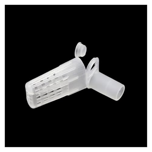 Queen Bee Cage 80 Pcs Beekeeping Cages Plastic White Move Bee Queen Tools Apiculture Equipment Protection Cage for Beekeeping Supplies