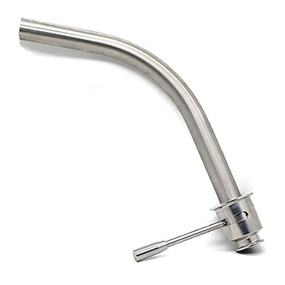 QiiMii SS304 Sanitary Rotaring Racking Arm 180 Degree Rotation for Conical Fermenter, Tri Clamp 1.5 inch x Tri Clamp 2.5 inch