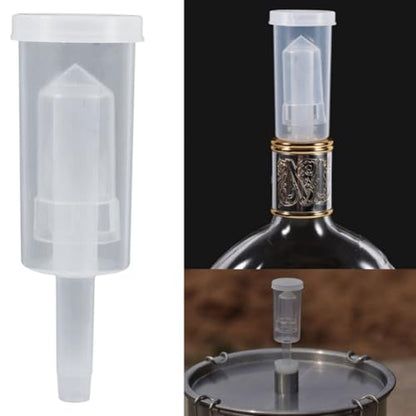 3-Piece One-Way Fermentation Lock Kit for Homebrew Wine Making Sturdy Food-Grade Silicone Seal for Easy Fermentation Process - size: 1 pcs