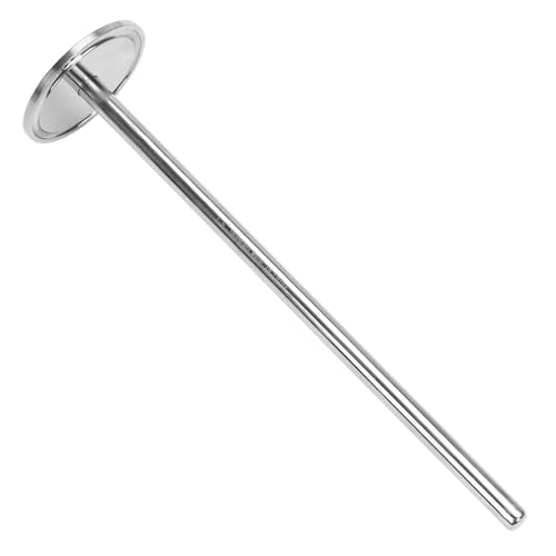 DERNORD 1.5 inch Tri Clamp Thermowell SS304 for Beer Fermenter Homebrew Solar Heater Boiler, 200mm Length - size: 200mm