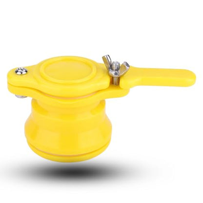 Honey Gate Valve, 14x7cm/5.5x2.7in Plastic Honey Bucket Tap Gate Valve Beekeeping Extractor Tool Bee Bottling Equipment
