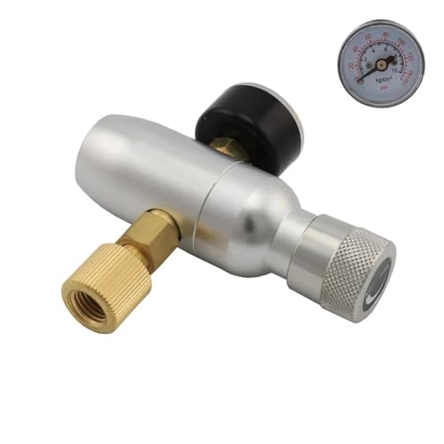 WHYLE Home & Brewing Homebrew Kegging Premium Regulated CO2 Charger Kit Mini Gas Regulator 3/8" Thread 30PSI 60PSI 150PSI Beer Kegerator Brewing Accessories(150psi) - color: 150psi
