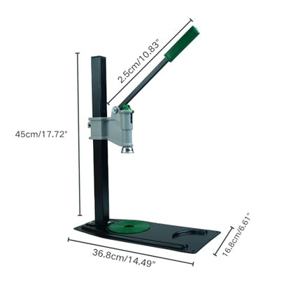 Manual Bottle Capper Tool Machine 26mm and 29mm Crown Capper,Heavy Duty Strong Metal Easy Action Bench Bottle Capper, Adjustable Height Beer Bottle Capping for Home Brewing Long pattern (t-adjustable)