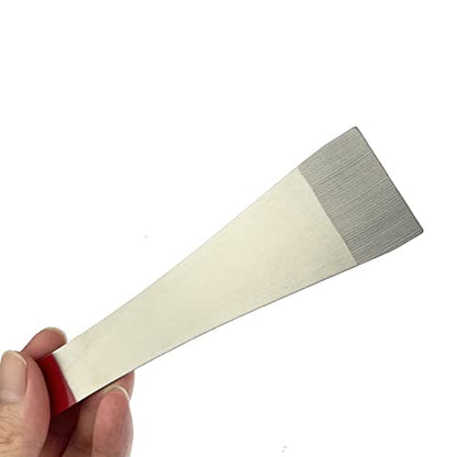 2 Pack Steel Beekeeping Hive Tool Hive Scraper Tool Bee Frame Lifter and Scraper Equipment for Beekeepers, 2 Types