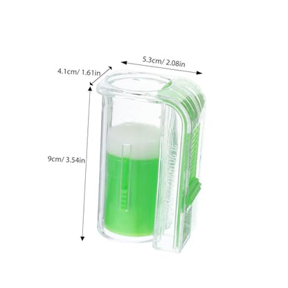Sosoport 2pcs Marking Bottle Convenient Queen Rearing Tool for Beekeepers Plastic Bee Cage for Easy Identification Lightweight and Portable Beekeeping Accessory