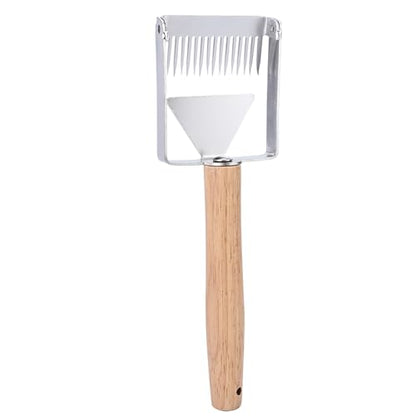 ZJchao Honey Scraper Beehive Uncapping Fork Honey Shovel Beekeeping Knife Tool for Hive Maintenance