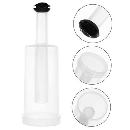 3-Piece One-Way Silicone Brewing Stoppers for Fermentation Air Locks Silicone Lids Compatible Wine Making Supplies
