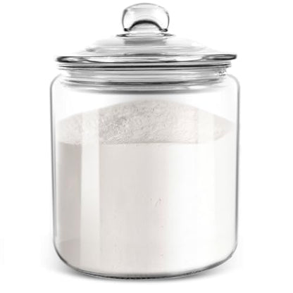 Masthome 1 Gallon Glass Jar with Lid,Large Glass Cookie Jar,Wide Mouth,Dishwasher Safe,Large Clear Jar,Storage Containers with Lids For Flour,Nuts,Cookies,Snacks - color: Glass Storage Jars Set