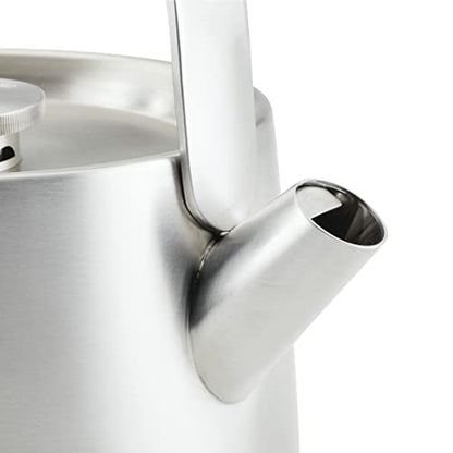 KitchenAid Teakettles Stainless Steel Whistling Teakettle, 1.9 Quart - Brushed Stainless Steel