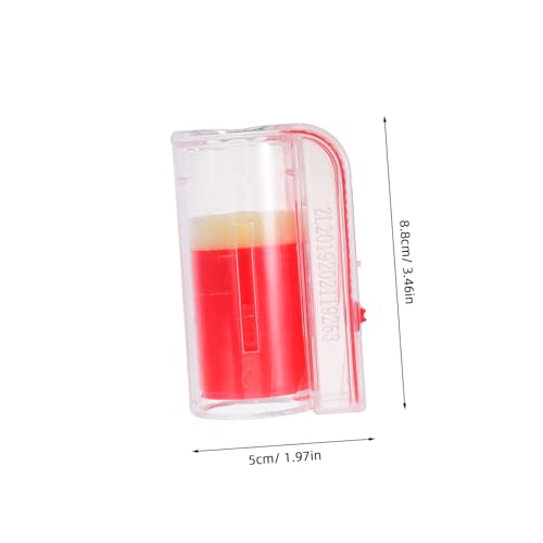 MERRYHAPY Queen Marking Bottle Leakproof Cap Plastic Bee Marker for Beekeepers Lightweight and User-Friendly Queen Clips for Efficient Bee Breeding and Research