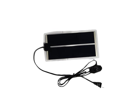 11" - 6" Fermentation Heater Carboy Warmer - Kombucha Heating Wrap Manual Temperature Control - Electric Heat Pad Belt for Home Fermenting & Brewing - Fits Most Fermenter Vessels 1 to 3 Gallons - size: 11” x 6” (Without Thermostat)