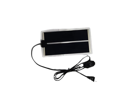 11" - 6" Fermentation Heater Carboy Warmer - Kombucha Heating Wrap Manual Temperature Control - Electric Heat Pad Belt for Home Fermenting & Brewing - Fits Most Fermenter Vessels 1 to 3 Gallons - size: 11” x 6” (Without Thermostat)