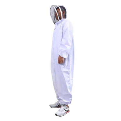 Professional Full Body Beekeeping Suit Veil Hood XXL Beekeeping Supplies