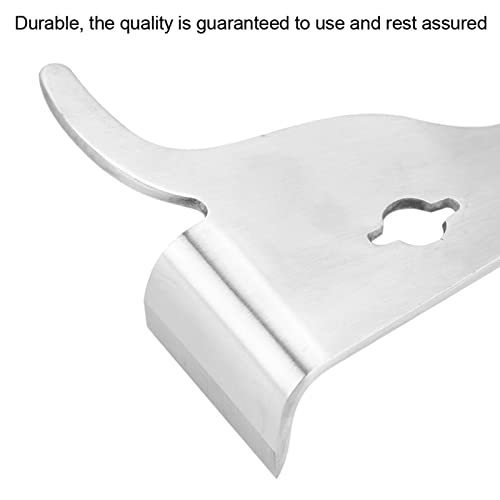 Professional Stainless Steel Beekeeping Scraper Tool Heavy Duty Wax Propolis Removal Tool for Hive Maintenance Frame Cleaning Beekeeping Equipment Silver 25cm 1 Pack
