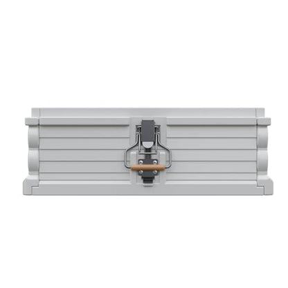 Apimaye Insulated 7 Frame NUC Assembled Medium Super Langstroth Sized Box for Bee Hives with Built in Latches and Handles [NO Frame] (White)