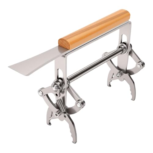 Beekeeping Frame Grip Hive Frame Holder Lifter Wooden Handle Beehive Gripper Holder Lifter Tool with Scraper, Beehive Equipment Beekeeping Tool