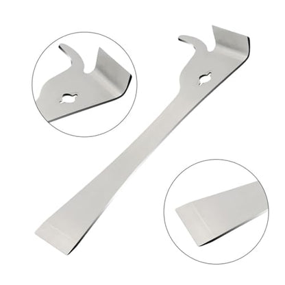 3pcs Hive Scraper Tools J-Hook Polished Stainless Steel Multifunction Beekeeping Tools Beekeeping Equipment Bee Hive Hand Tool Beekeepers Supplies